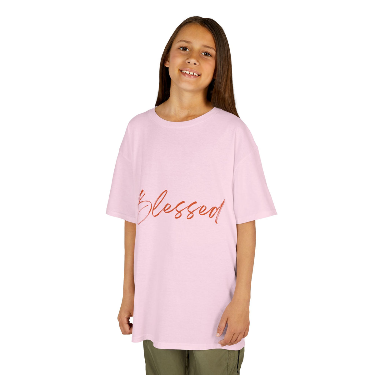 Blessed Kids Heavy Cotton™ Tee - Comfortable, Stylish, Versatile Shirt for Kids, Gifts for Birthdays, Celebrations, Everyday Wear