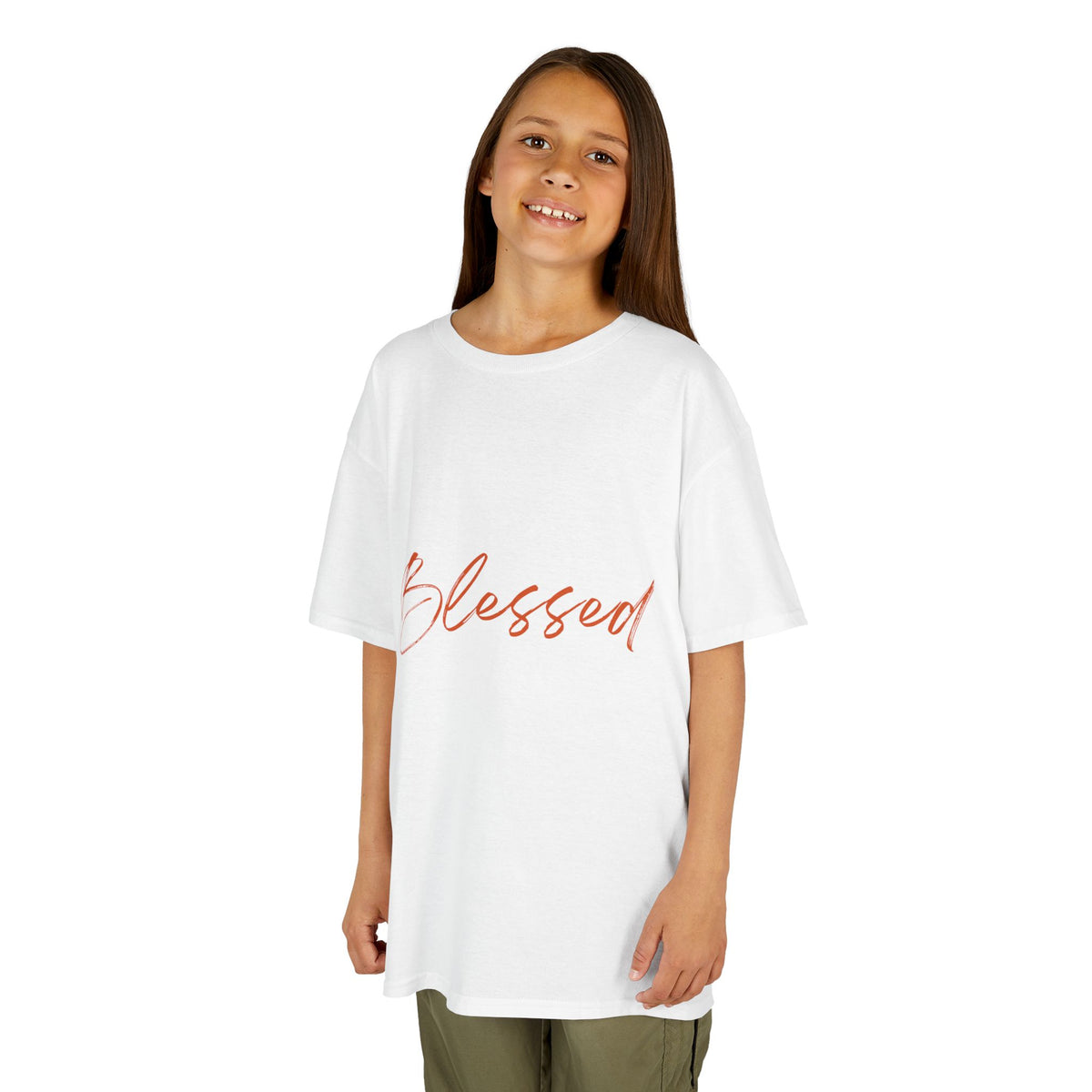 Blessed Kids Heavy Cotton™ Tee - Comfortable, Stylish, Versatile Shirt for Kids, Gifts for Birthdays, Celebrations, Everyday Wear