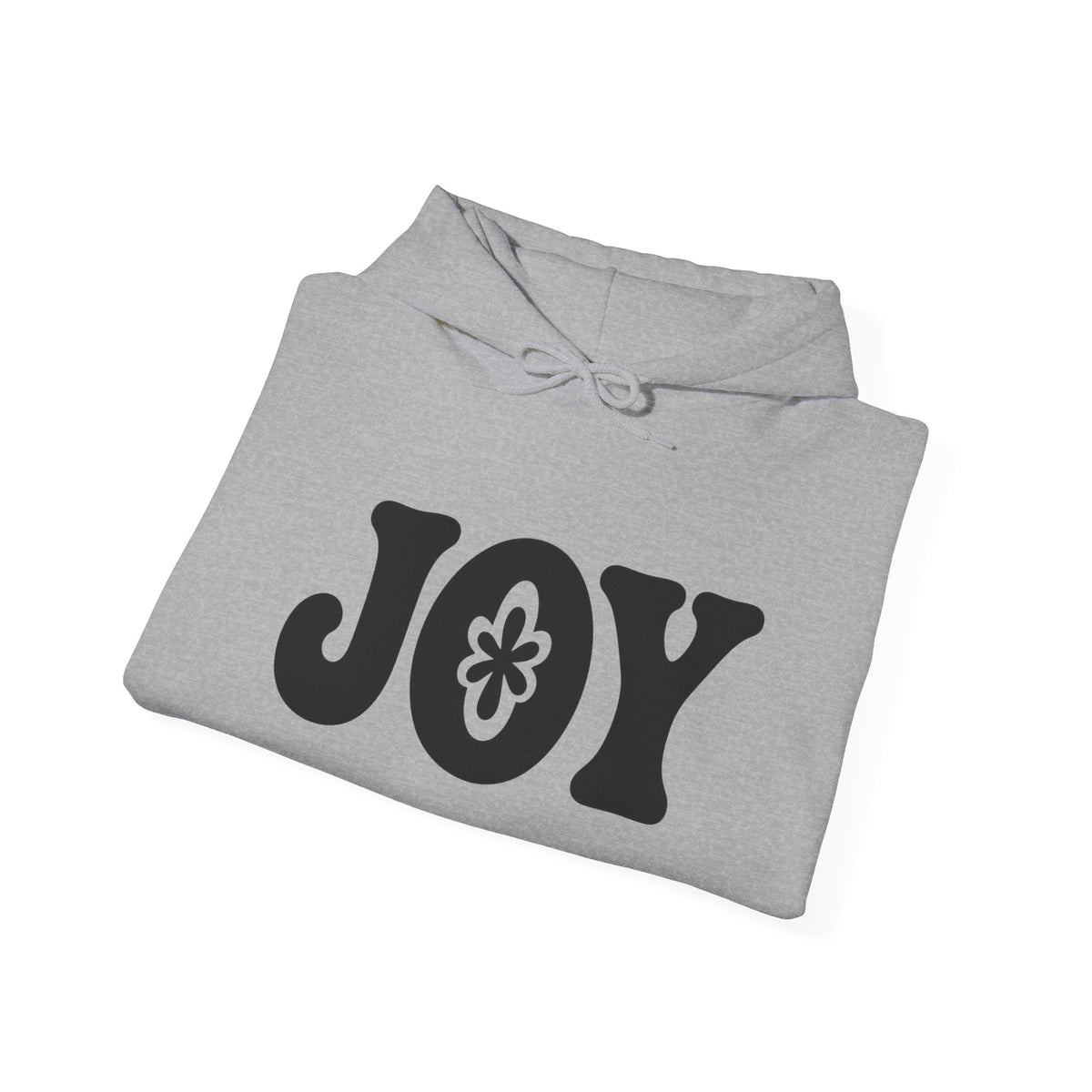 Joyful Vibes Hooded Sweatshirt - Cozy Unisex Pullover, Perfect Gift for Holidays, Casual Wear, Feel Good Fashion