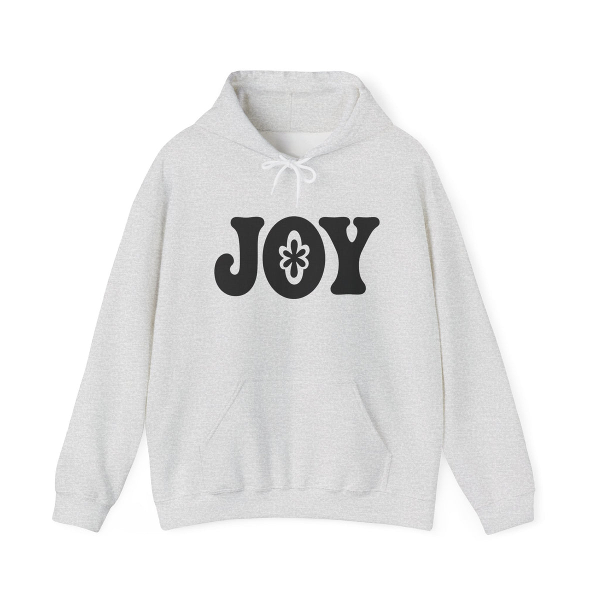 Joyful Vibes Hooded Sweatshirt - Cozy Unisex Pullover, Perfect Gift for Holidays, Casual Wear, Feel Good Fashion